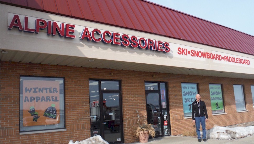 Let Rick help you with your skis at Alpine Accessories.