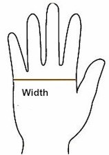 Find how to measure for mittens or gloves.