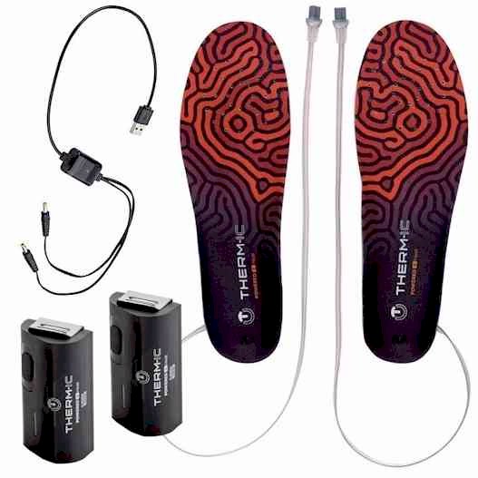 Thermic C-Pack 1300 with bluetooth boot heater is the boot heater for professional skiers, ski patrol and instructors. The 1300 lasts up to 13 hours.